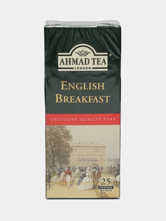 Чай Ahmad Tea English Breakfast, черный, 25 пакетиков  2 г