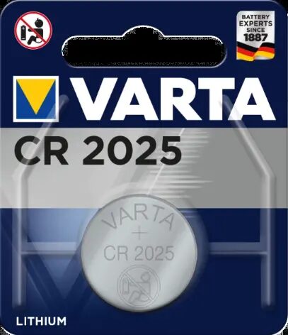 Батарейка VARTA CR 2025 BLI 1 LITHIUM Батарейка VARTA CR 2025 BLI 1 LITHIUM
