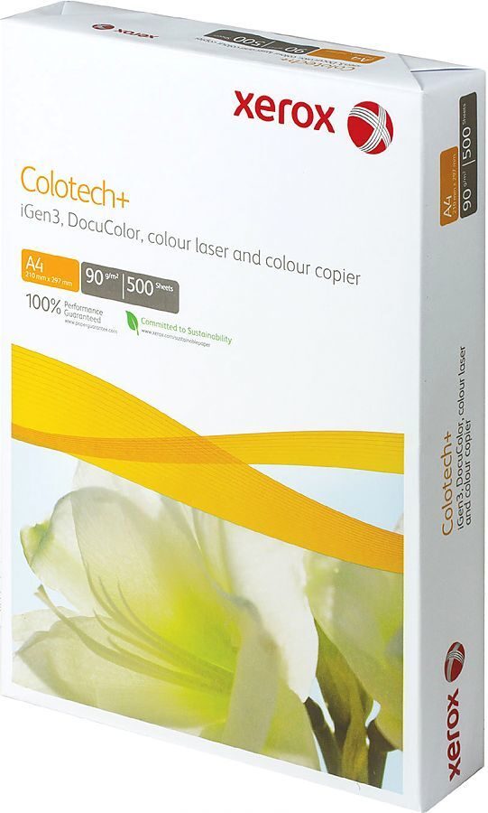 Бумага A4  Colotech Plus  плотность гр/м2  90 , 500 листов