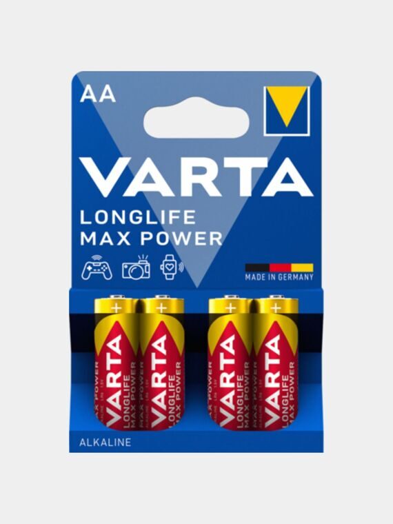 Батарейка Varta Longlife Maxpower AA 4 шт